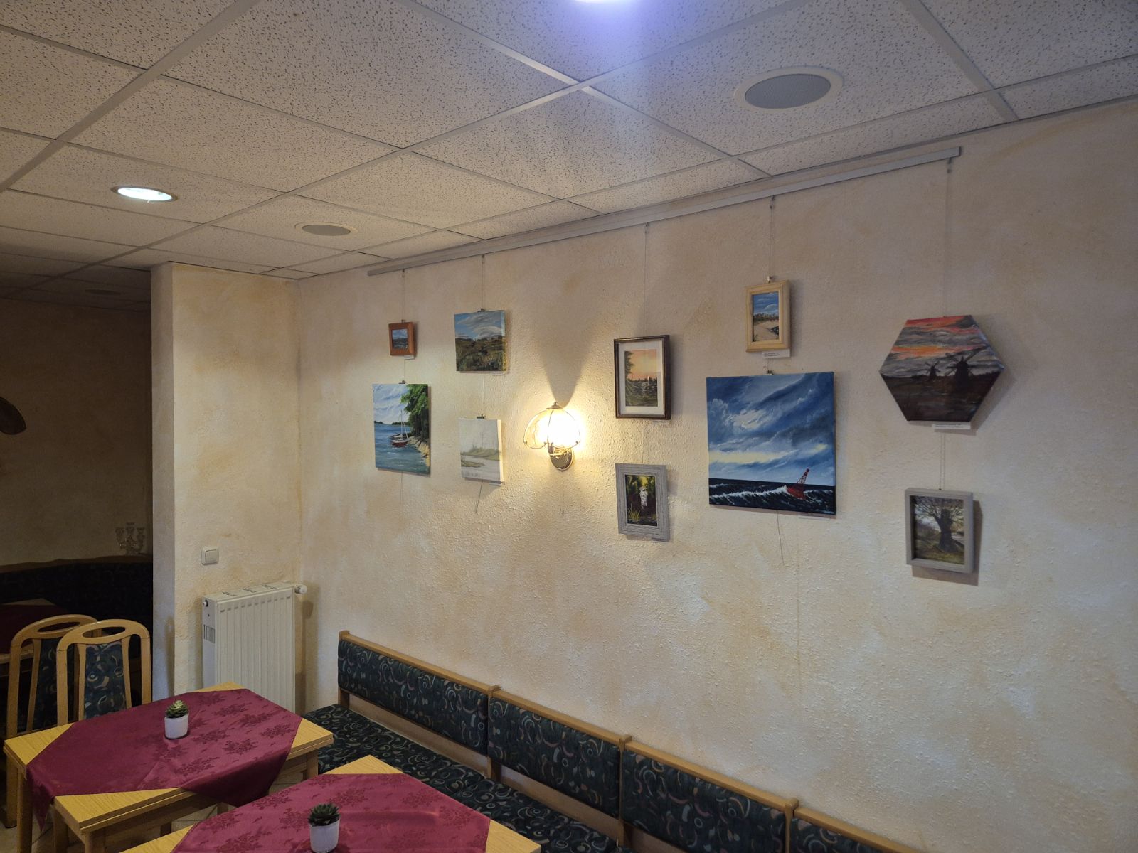 Ausstellung in der Pension Barghus